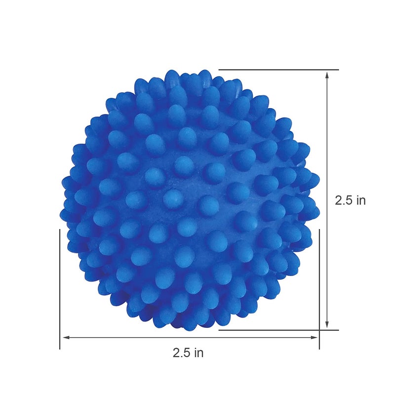 XIEHE Dryer Balls 4 Pack - Non-Toxic Reusable Dryer Balls (Blue) - Image 4